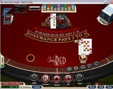 Cherry Red Casino Blackjack 21